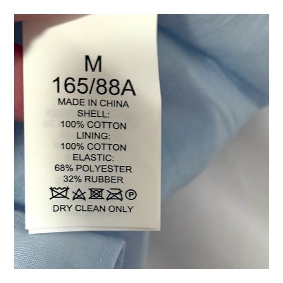 NWT Kate Spade Bphemian Midi Dress - Medium - Light Blue Print - 3/4 Sleeves - Picture 3 of 13